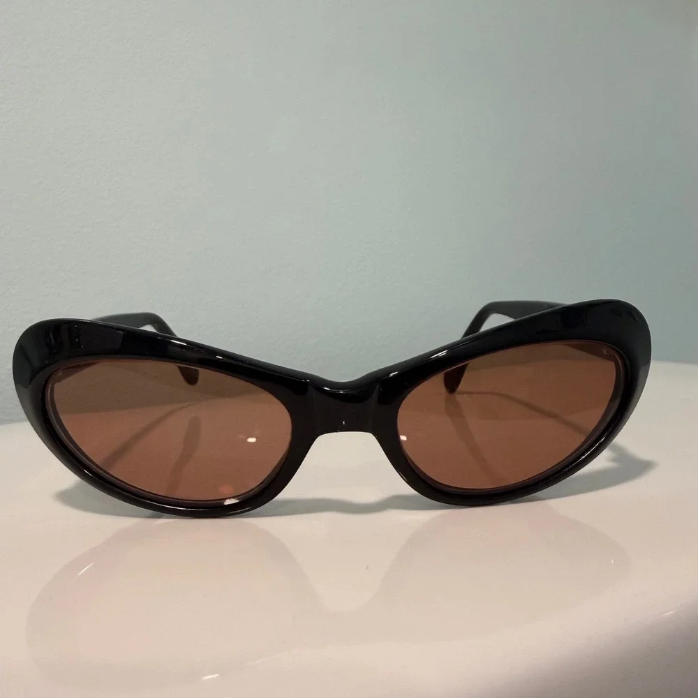 Ray-Ban Rituals W2522 Cat Eye Sunglasses Black‎ Brown Lens Vintage B&L Womens